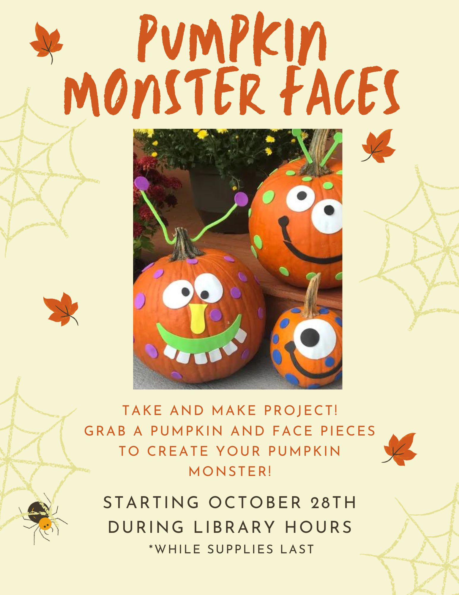 Pumpkin Monster Faces