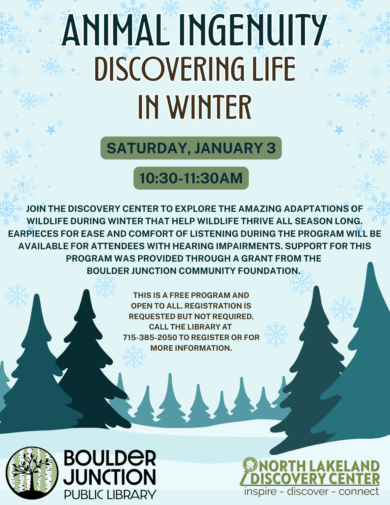 Animal Ingenuity Flyer